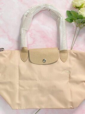 Women's Longchamp light pink large tote bag